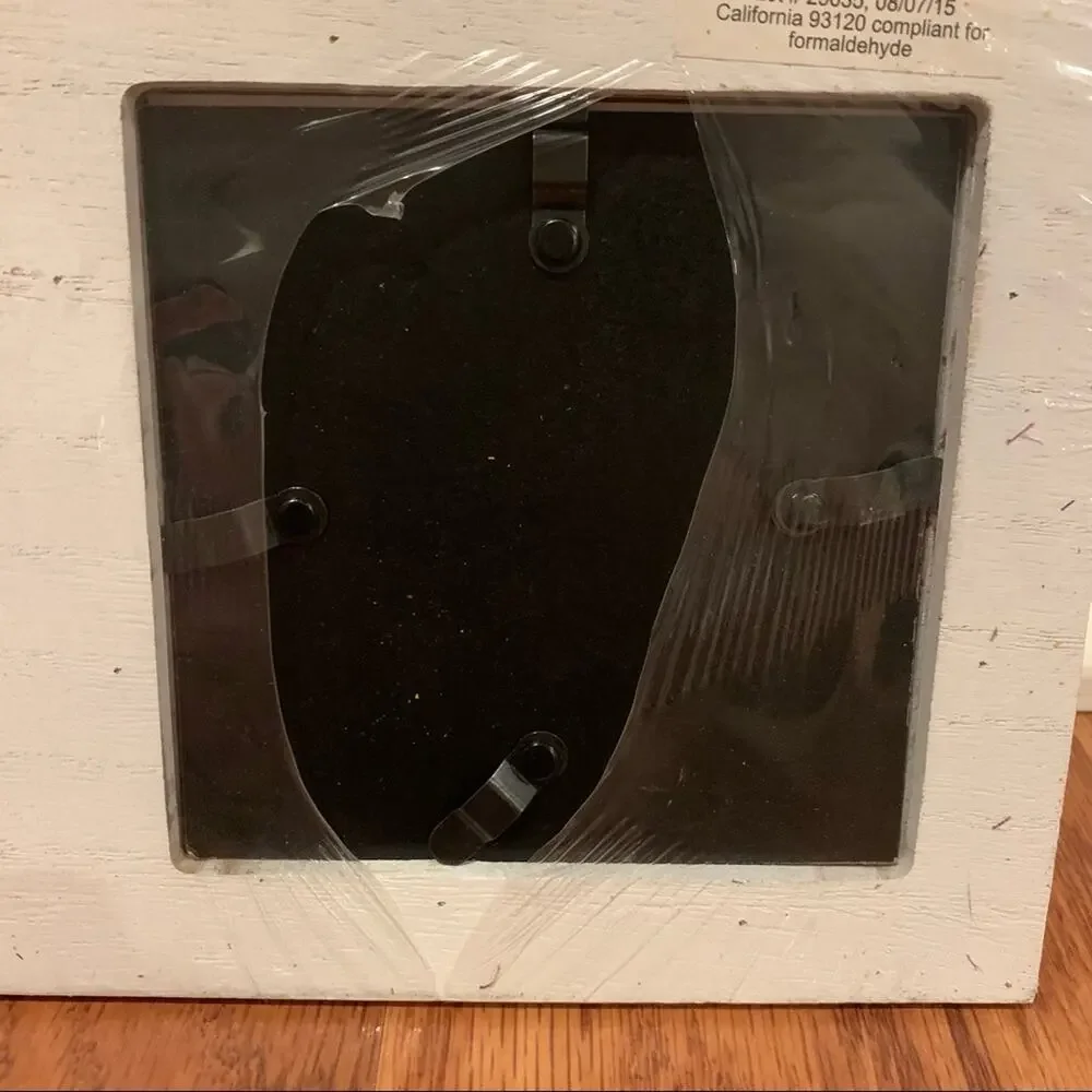 Grey and white multi-picture frame (wall mount) NWT